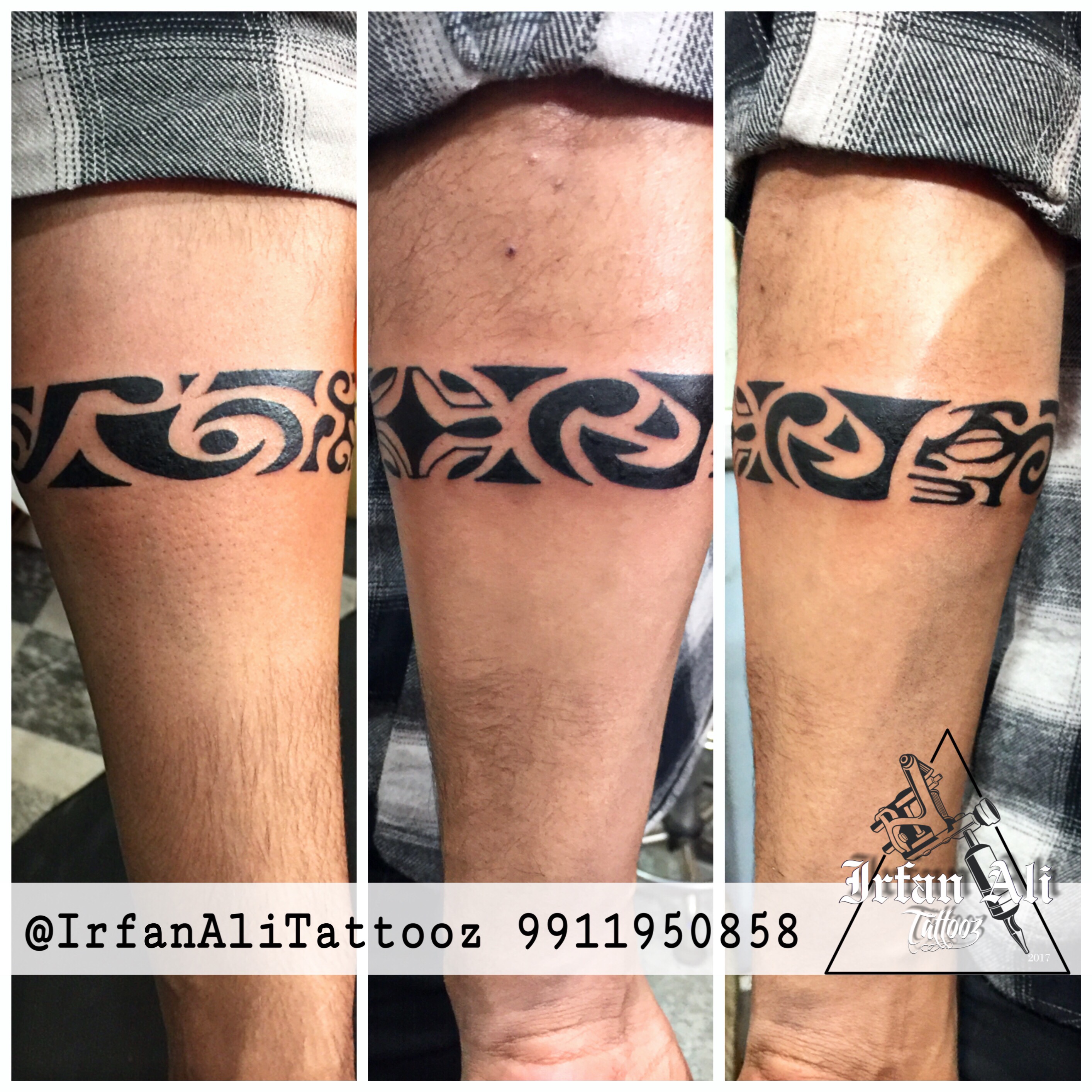 Tattooist Studio  maori armband band tattoo spreadartnotvirus Done By  Me tattooiststudio Happy customer come for the beautiful tattoos Follow me  on insta tattooiststudioofficial Call me 8369592755 Whatsapp  me9869300671 Dont Think Get